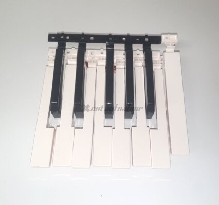 Replacement key block octave black