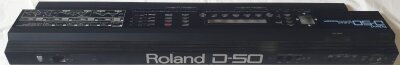 Roland D-50 Frontpanel/Frontplatte