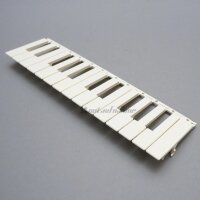 Replacement key block octave white upper