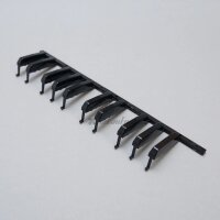 Replacement key block octave black upper